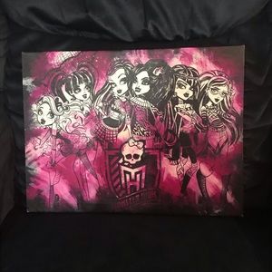 Monster High wall art